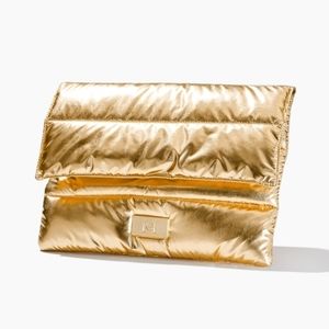 Carolina Herrera Gold Fantasy Clutch
